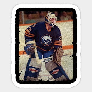 Daren Puppa - Buffalo Sabres, 1989 Sticker